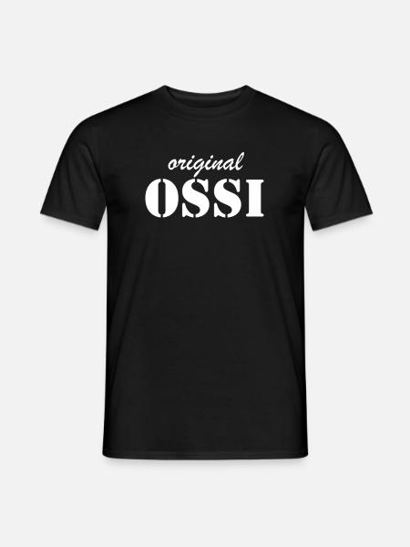 DDR Ossi Ostdeutschland Spruch Geschenk - Männer T-Shirt - Schwarz