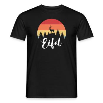 Eifelkind Eifel Motiv Eifelkinder Geschenk - Männer T-Shirt - Schwarz - Vorne - AI Model Male 178 light (178cm)
