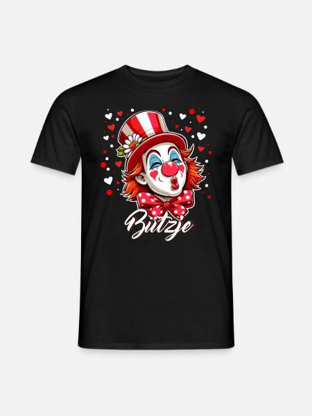 Kölner Karneval Kölsch Kölle Alaaf Bützje Veedel - Männer T-Shirt - Schwarz