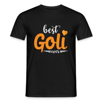 Best Goli Ever Firmgoli Taufgoli Geschenkidee - Männer T-Shirt - Schwarz - Vorne - AI Model Male 178 light (178cm)