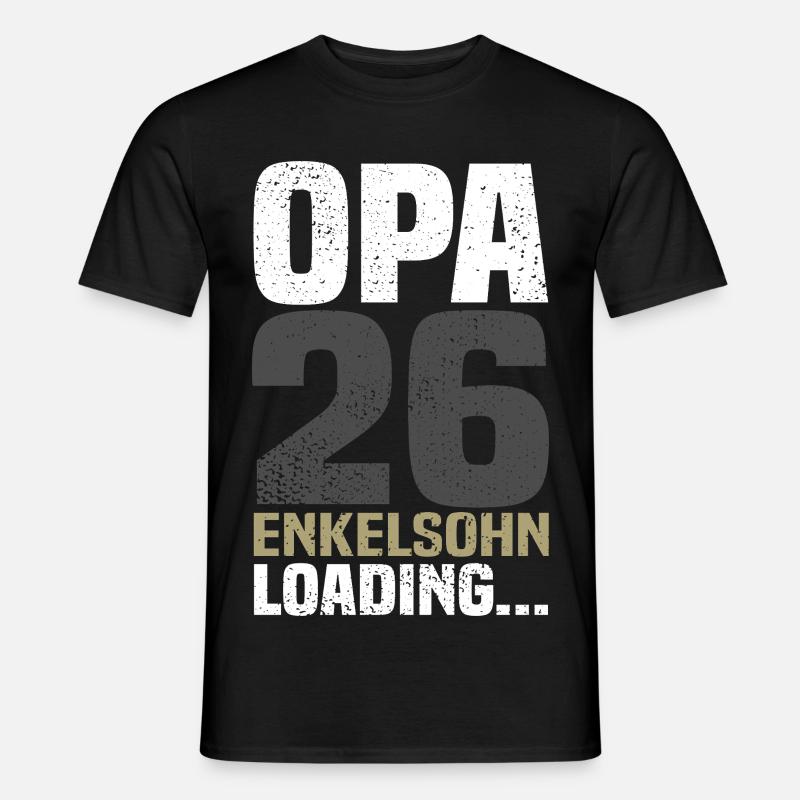 Opa 2026 - Männer T-Shirt - Schwarz