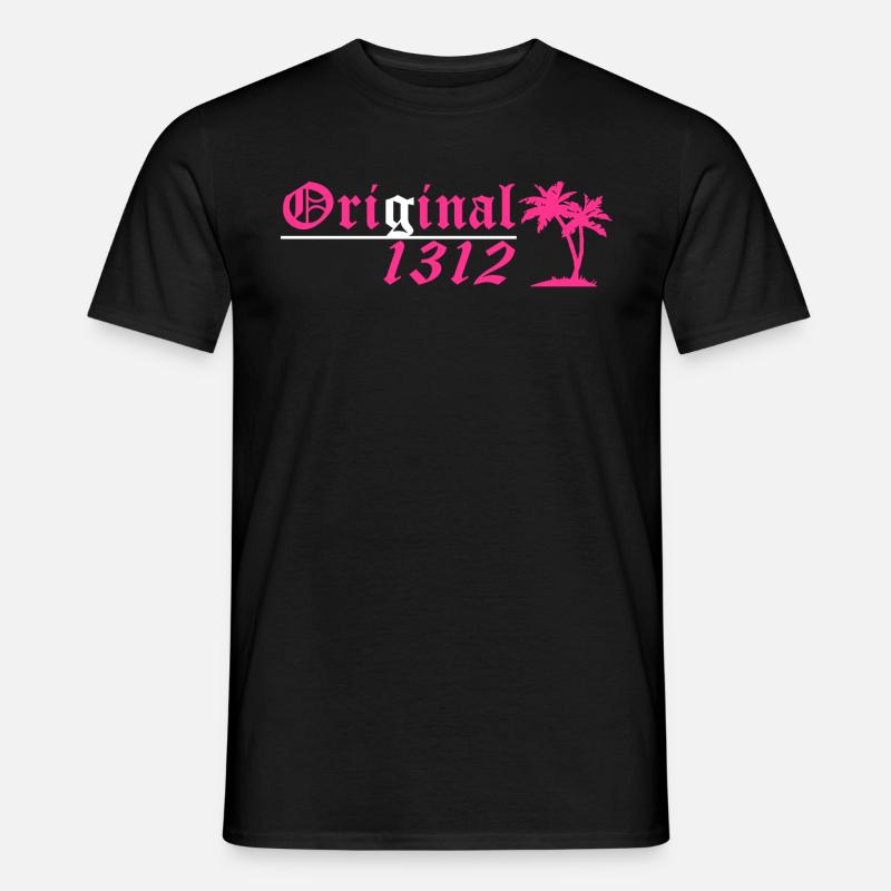 Original 1312 - Männer T-Shirt - Schwarz