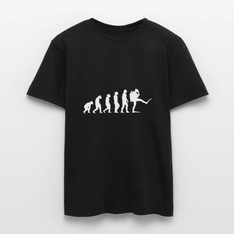 Evolution de la plongée - Don de plongeur T-shirt homme