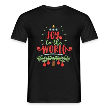 Noël - T-shirt homme - noir - Devant - AI Model Male 178 light (178cm)