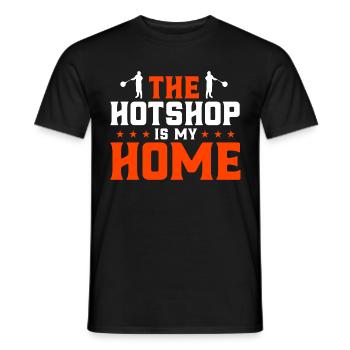 Glasbläser Glasarbeiter Glasbläser Geschenk - Männer T-Shirt - Schwarz - Vorne - AI Model Male 178 light (178cm)