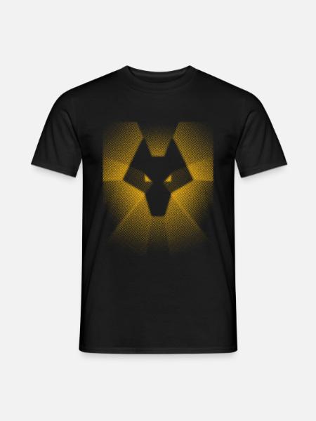 Wölfe Logo - Männer T-Shirt - Schwarz