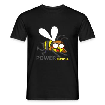 HUMMEL - Männer T-Shirt - Schwarz - Vorne - AI Model Male 178 light (178cm)