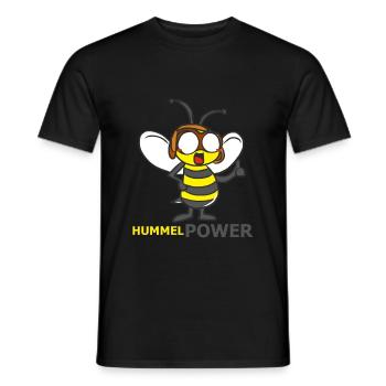 HUMMEL - Männer T-Shirt - Schwarz - Vorne - AI Model Male 178 light (178cm)