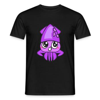 TINTENFISCH - Männer T-Shirt - Schwarz - Vorne - AI Model Male 178 light (178cm)