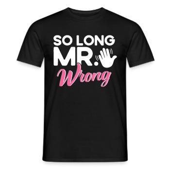 Ex Partner Scheidung Auflösung der Ehe Geschenk - Männer T-Shirt - Schwarz - Vorne - AI Model Male 178 light (178cm)