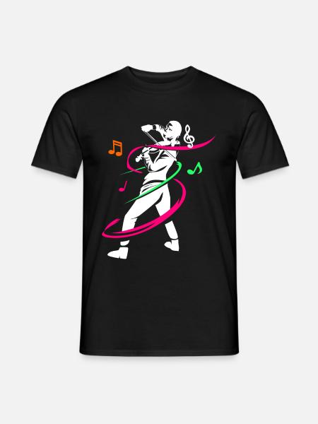 Violin violin viola gift - Men's T-Shirt - black