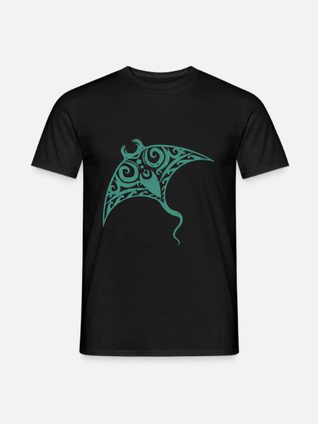 Raie raie raie maori - T-shirt homme - noir
