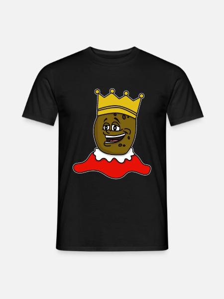 potato King - Men's T-Shirt - black