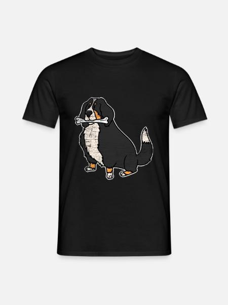 Bouvier Bernois - T-shirt homme - noir