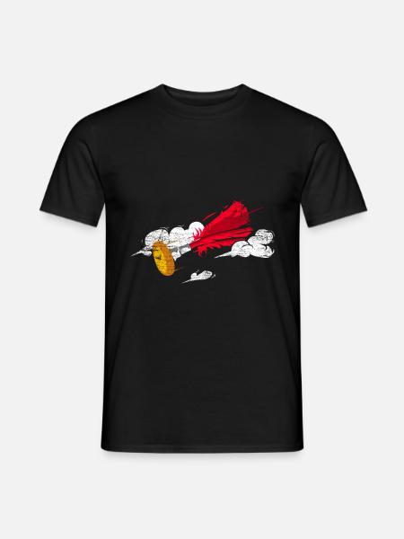 Indiaca check-back gift - Men's T-Shirt - black