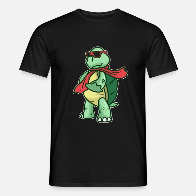 skildpadde - Mænd T-shirt - sort