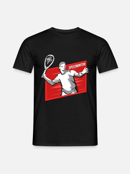 speedminton - Men's T-Shirt - black