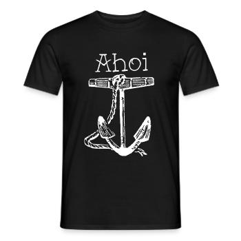 Anker Ahoi - T-shirt homme - noir - Devant - AI Model Male 178 light (178cm)