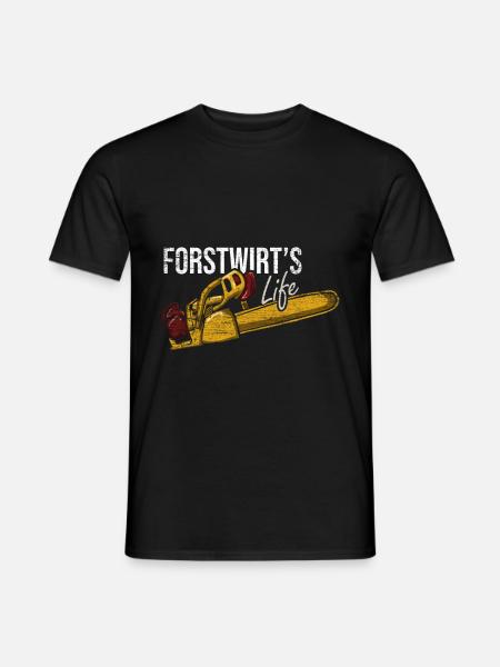 forestry - Men's T-Shirt - black