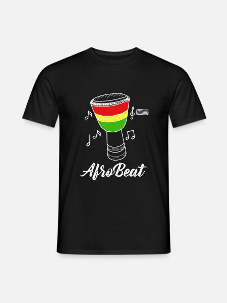 Afro Beat - Men's T-Shirt - black