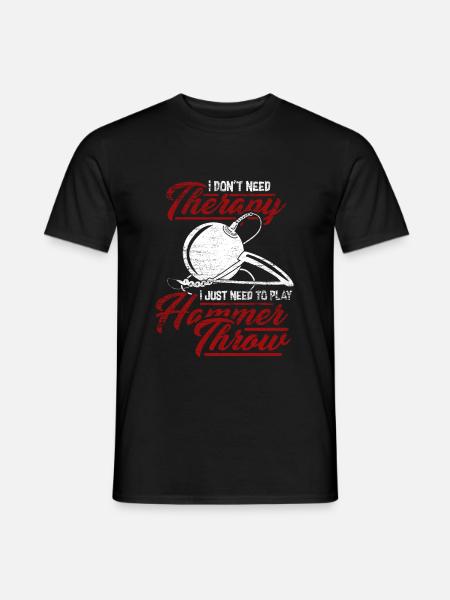 hammer throw - Men's T-Shirt - black