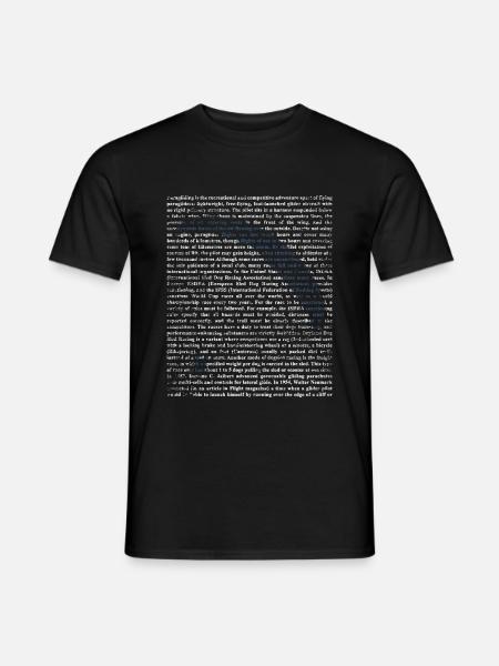 Kitesurfing sailing gift - Men's T-Shirt - black