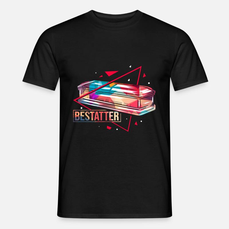 Bestatter - Männer T-Shirt - Schwarz