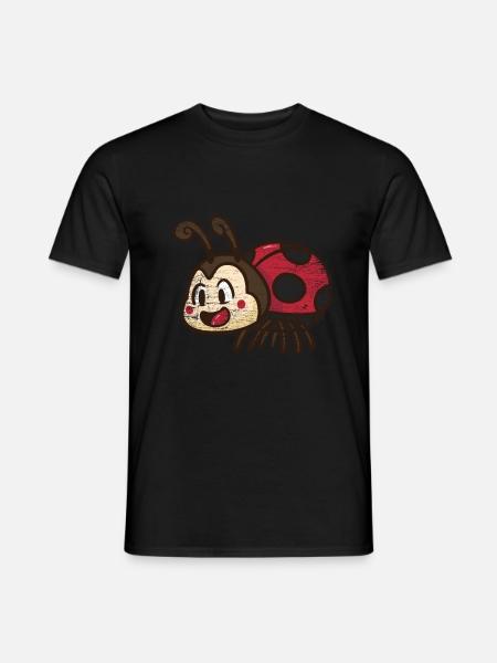 ladybug - Men's T-Shirt - black