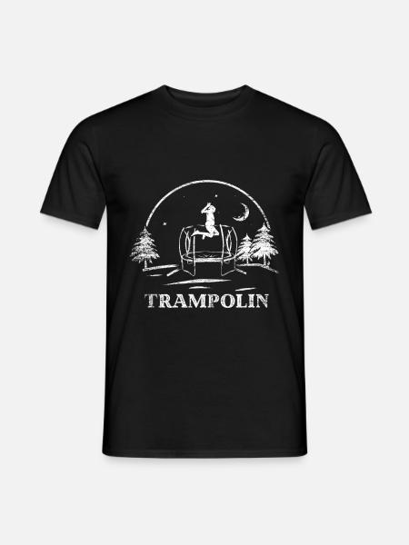 Trampoline gift - Men's T-Shirt - black
