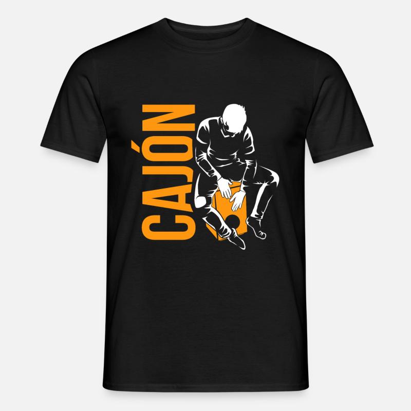 cajón - T-shirt homme - noir