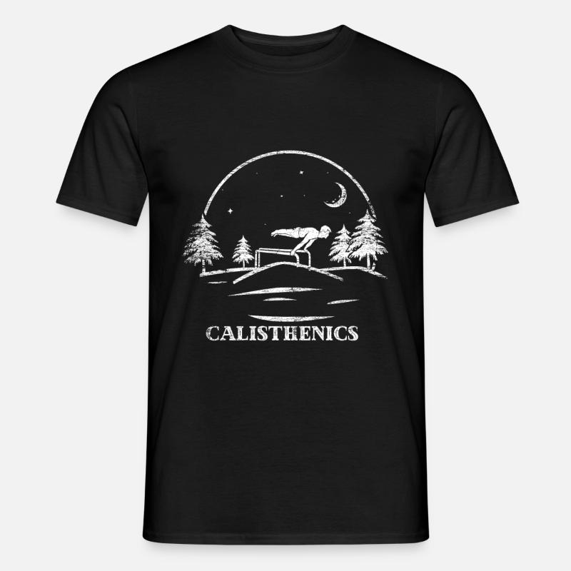 Calisthenics Geschenk - Männer T-Shirt - Schwarz