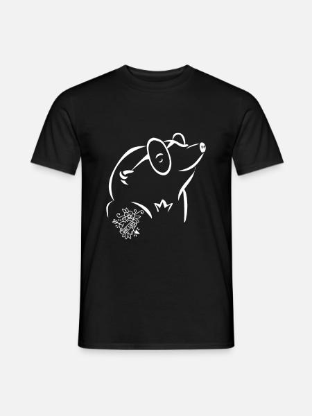 mole - Men's T-Shirt - black