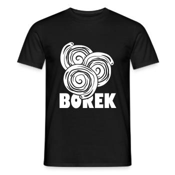 Börek - Men's T-Shirt - black - Front - AI Model Male 178 light (178cm)