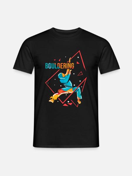 bouldering - Men's T-Shirt - black
