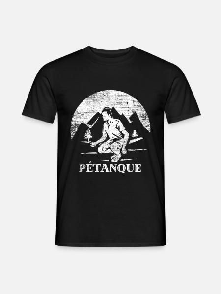 pétanque - Men's T-Shirt - black