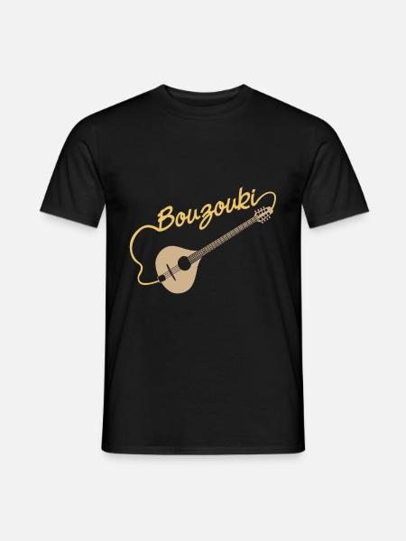Bouzouki - T-shirt homme - noir