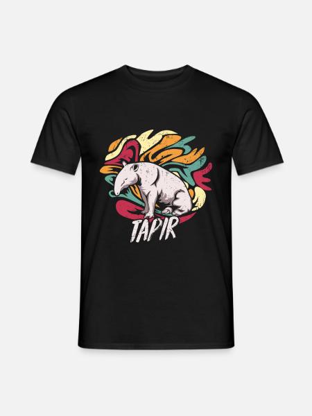Tapirs gift - Men's T-Shirt - black