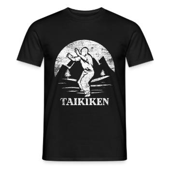 Taikiken Geschenk - Männer T-Shirt - Schwarz - Vorne - AI Model Male 178 light (178cm)