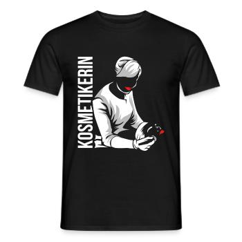 Kosmetikerin - Männer T-Shirt - Schwarz - Vorne - AI Model Male 178 light (178cm)
