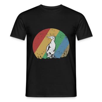 Cadeau de cormoran - T-shirt homme - noir - Devant - AI Model Male 178 light (178cm)
