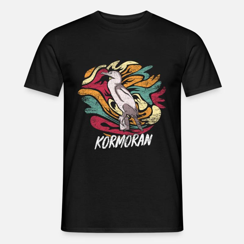 Cormorano - T-shirt uomo - nero