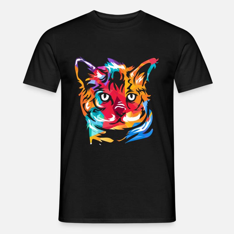 Cadeau de chat du Bengale - T-shirt homme - noir