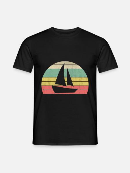 Sail to freedom - Men's T-Shirt - black