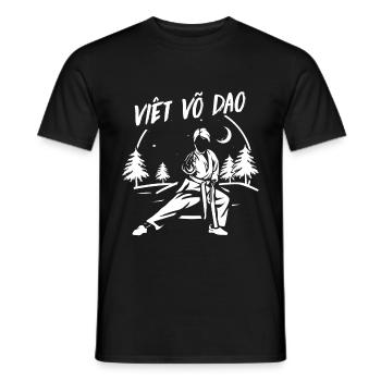 Viet Vo Dao Geschenk - Männer T-Shirt - Schwarz - Vorne - AI Model Male 178 light (178cm)