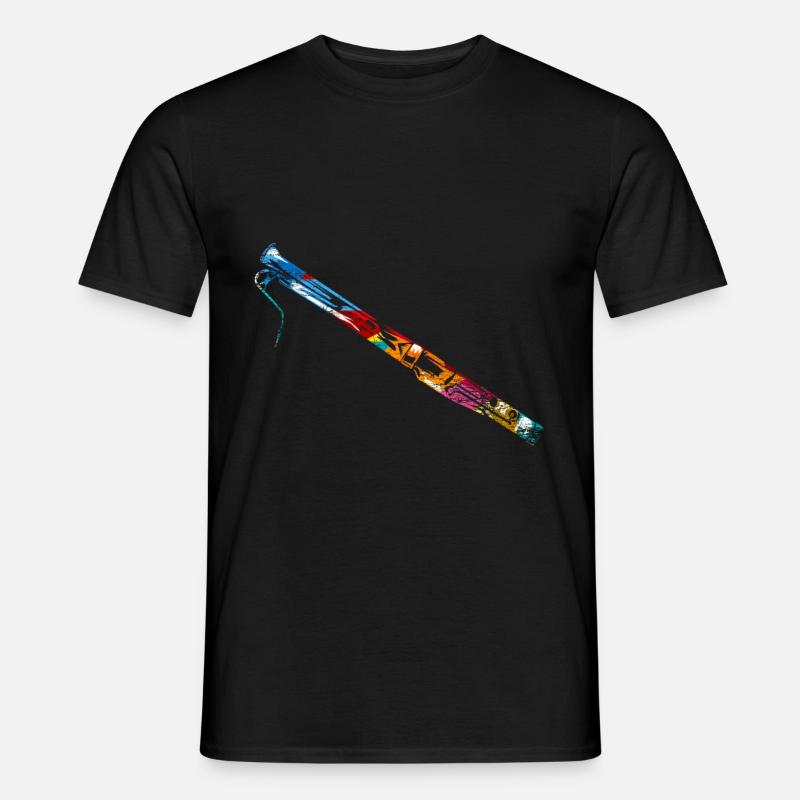 Fagott Geschenk - Männer T-Shirt - Schwarz