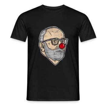 Frans Tim gift - Men's T-Shirt - black - Front - AI Model Male 178 light (178cm)