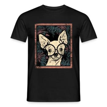 Cadeau Chihuahua - T-shirt homme - noir - Devant - AI Model Male 178 light (178cm)