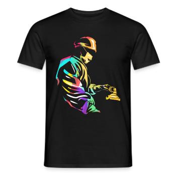 Anesthetist anesthesia gift - Men's T-Shirt - black - Front - AI Model Male 178 light (178cm)