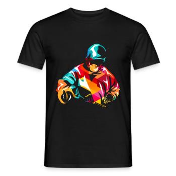 Chirurg Geschenk - Männer T-Shirt - Schwarz - Vorne - AI Model Male 178 light (178cm)