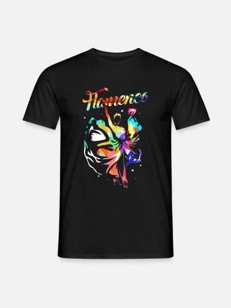 Flamenco Gift - Men's T-Shirt - black